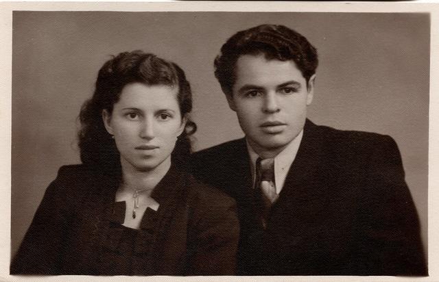 Bala's stepbrother's son, David and wife Molly (front)