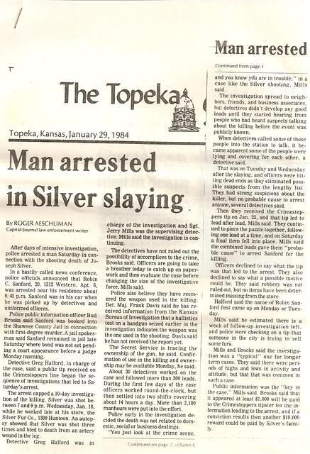 Joseph Silver Murder Trial, 1984 8