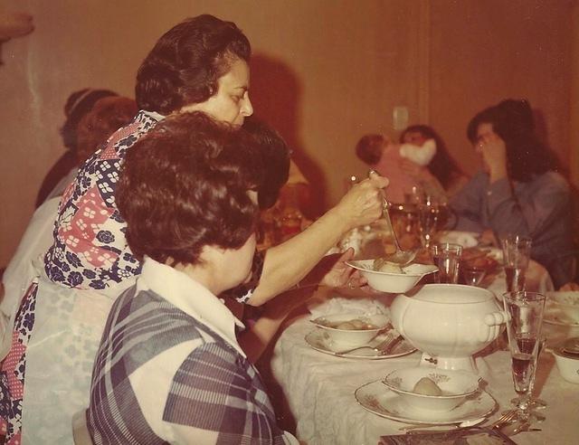 Pessach Passover Seder 1973, Fannie Baellow Stolov