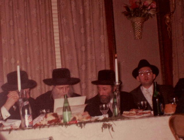 Hecht, Matisdorfer Rav, Shlomo Baruch Silber, Yaakov Breier, at Hecht Tanaim  Engagment