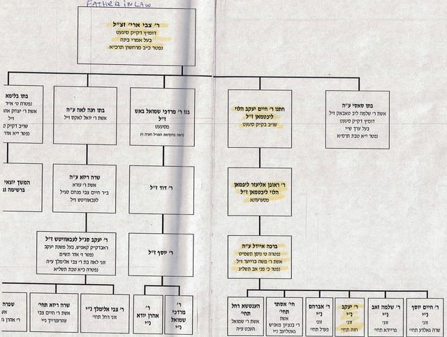 Moishe Brown made this family tree.