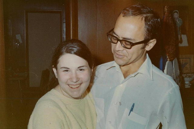 1968, Roni & Ian Belson before Karen Tulchinsky Smith's Bat Mitzvah