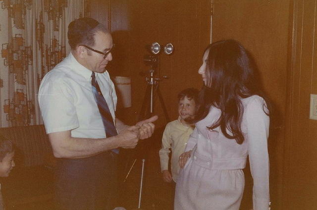 Louis Cohn, Moishe Sachs, Linda Clutz Cohn