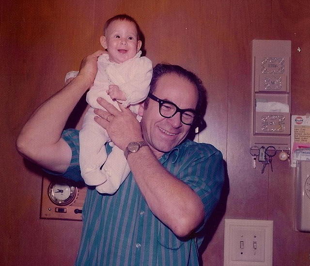 Amy Cohn Jacobson & Louis Cohn at the Birthday of Marietta Ritz Cohn - Sept 29, 1972