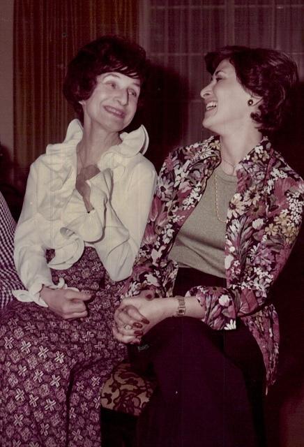 Esther Baellow Levinson and Rita Glass Baellow