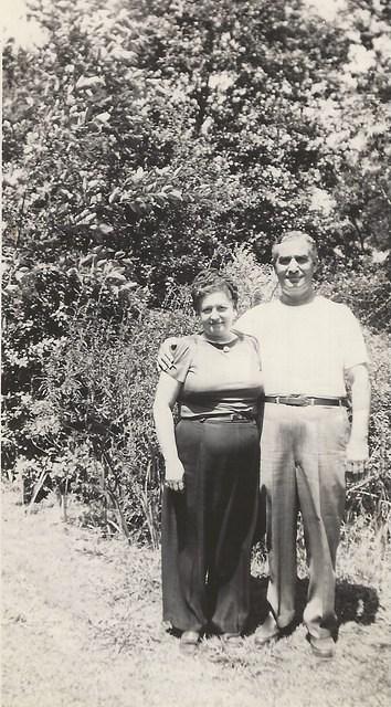 Freda Ritz Plotsky & Sam Plotsky , LA, CA, 1945 (front)