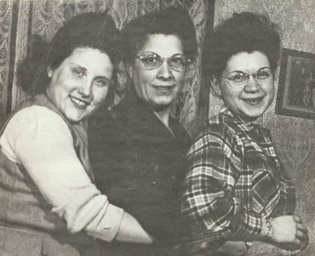 Marietta Ritz Cohn, Esther Baellow Wolfson, Eva Cohn Tulchinsky