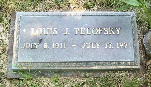 Louis Pelofsky Headstone