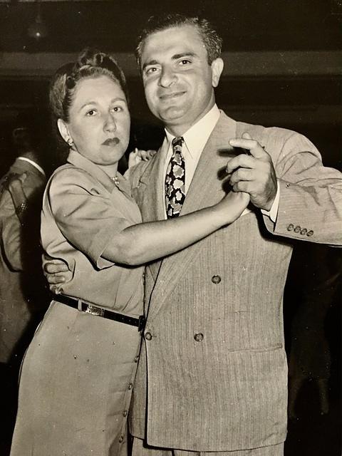 Rose Hecht and Ben Overbeck, "They loved to dance." - David Livingston