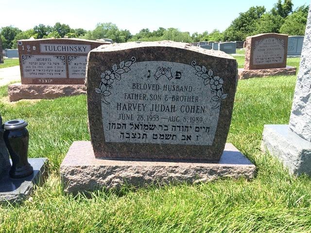 Harvey Judah Cohen Headstone