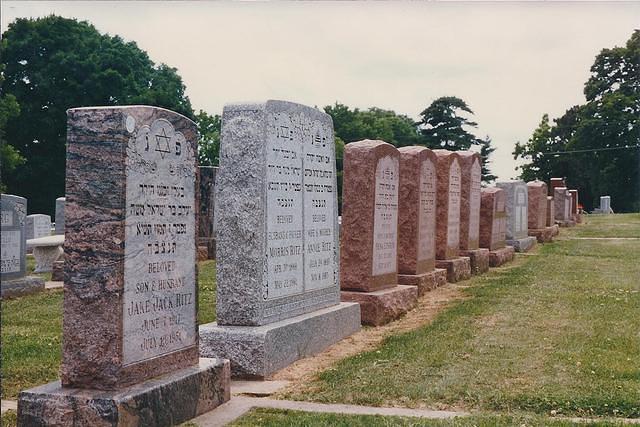 Jake Jack Ritz, Morris & Annie Plotsky Ritz Headstone