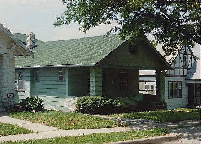 Home of Louis & Marrieta Cohn.  5102 Euclid, Kansas City, MO.  See Notes.