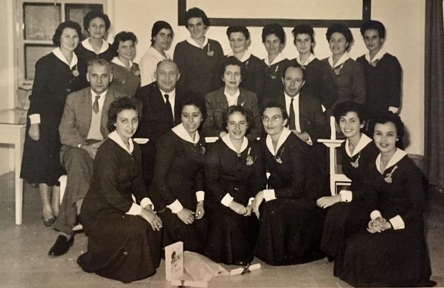 Dahlia Polsky Ganany Nursing School 1957