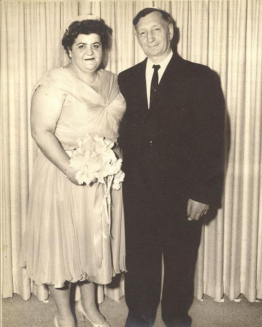 Wedding of Wolf Gurvitz and Goldie Ribakoff, March 24, 1963