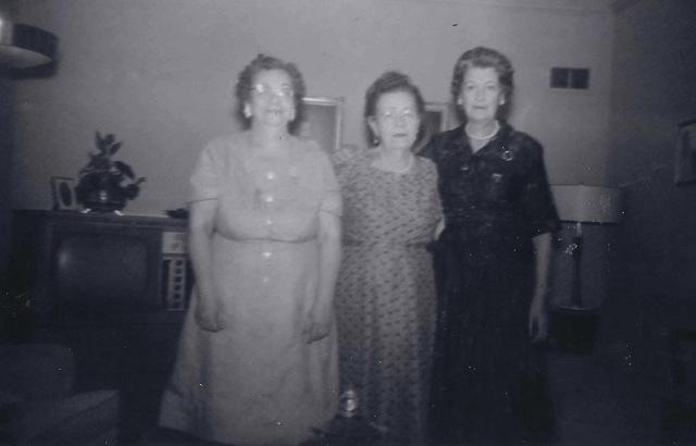 Rose Karosen Cohn, sister Ida Karosen Kale, and sister in law, Ada Karosen