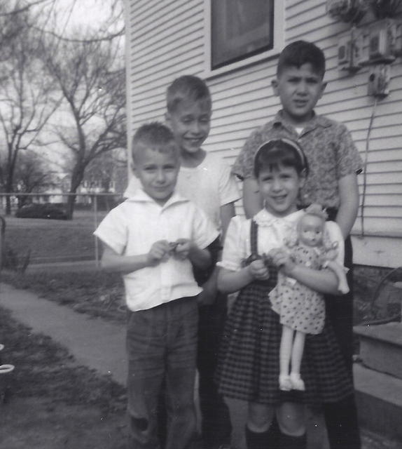 Friends with Janet Levin Pack and Les. 1962