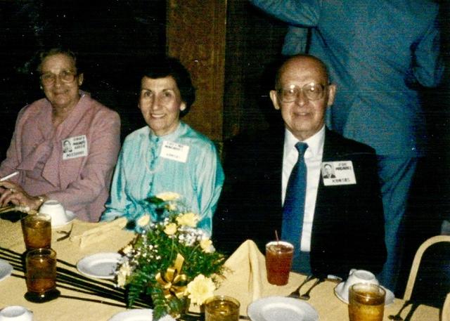 July 1986 - Thelma Hecht and Joe Magariel at Joe's 50 Year High School Reunion - SMHH Cohon HS in Sedalia, MO