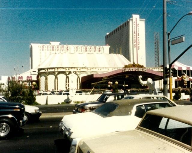 July 1986 - Thelma Hecht & Joe Magariel, Circus Circus Hotel Casino - Las Vegas, Nevada