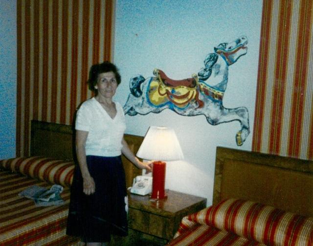 July 1986 - Thelma Hecht & Joe Magariel, Circus Circus Hotel Casino - Las Vegas, Nevada