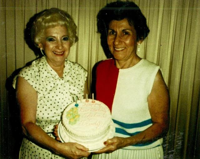 August 1987 Trudie and Thelma Hecht Birthdays