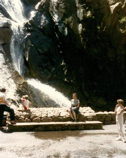 July 1986 - Thelma Hecht & Joe Magariel, Seven Falls, Colorado Springs