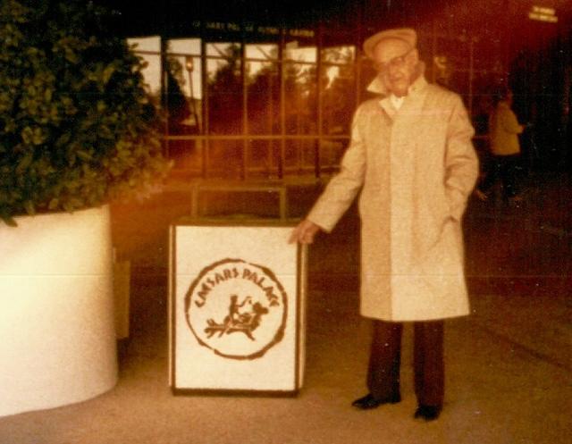 Dec 1987 - Thelma Hecht & Joe Magariel, Caesar's Palace, Las Vegas, Nevada