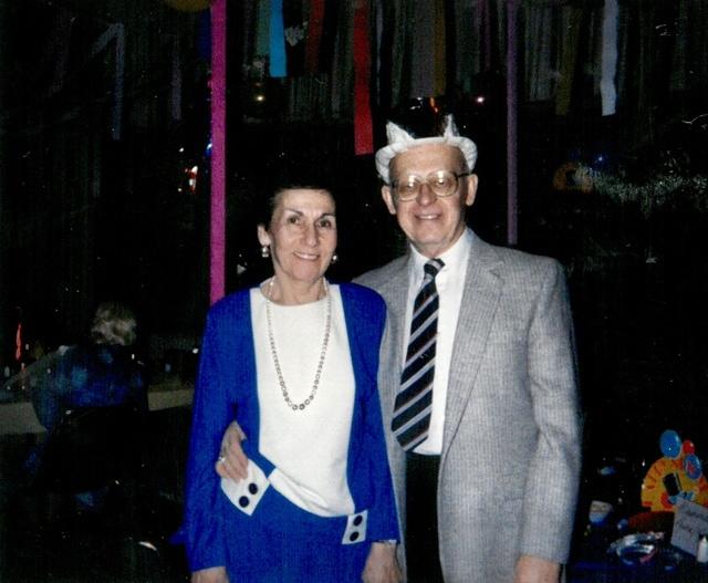 1986 New Years - 100 Club, Joe & Thelma Hecht Magariel