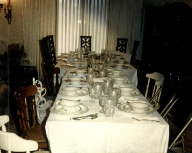 1987 Pessach Passover Seder - at the home of Joe and Thelma Hecht Magariel