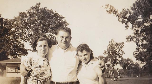 Sylvia Kershenbaum Baellow, Rubin Baellow, and Fannie Baellow Stolov