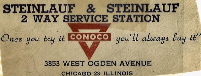 Steinlauf & Steinlauf Conoco Gas Station, 3853 W Ogden Ave, Chicago, IL