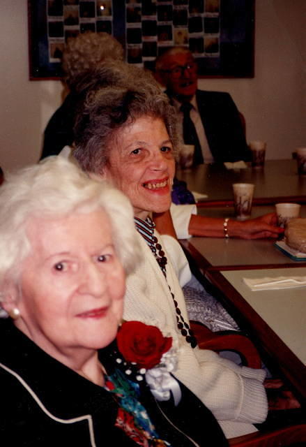 Sarah Steinlauf Schuman and Frieda "Fritzi" Schuman Dougoll