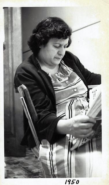 Sarah Steinlauf Schuman, 1950