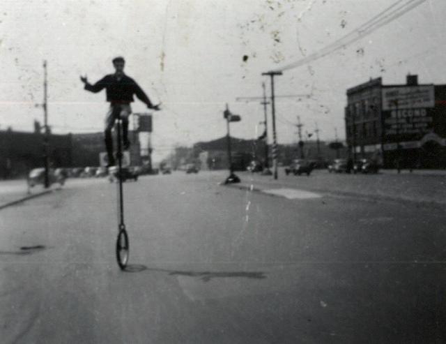 Cal Colman Steinlauf, bike bicycle unicycle