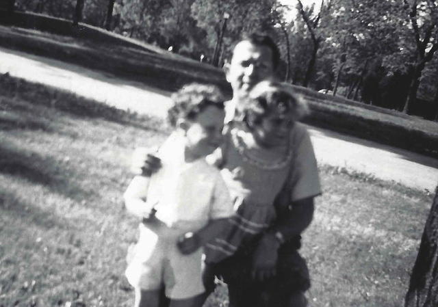 Alan, Susie, & Fred Markowitz - May 21, 1950