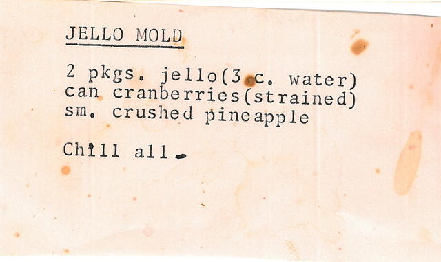 Jello Mold