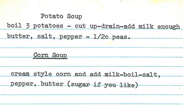 Potato Soup