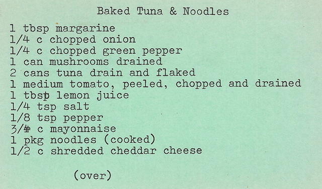 Baked Tuna & Noodles