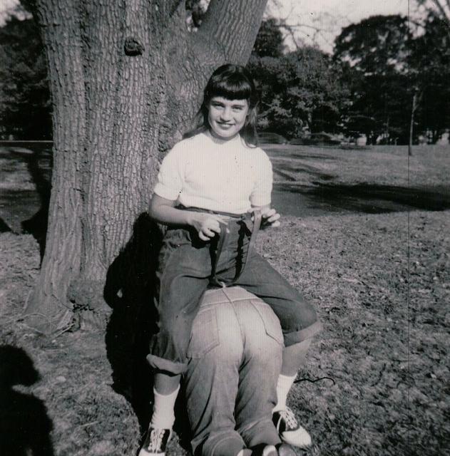 Edith Rivka Weiss at Prospect Park Oct 1951