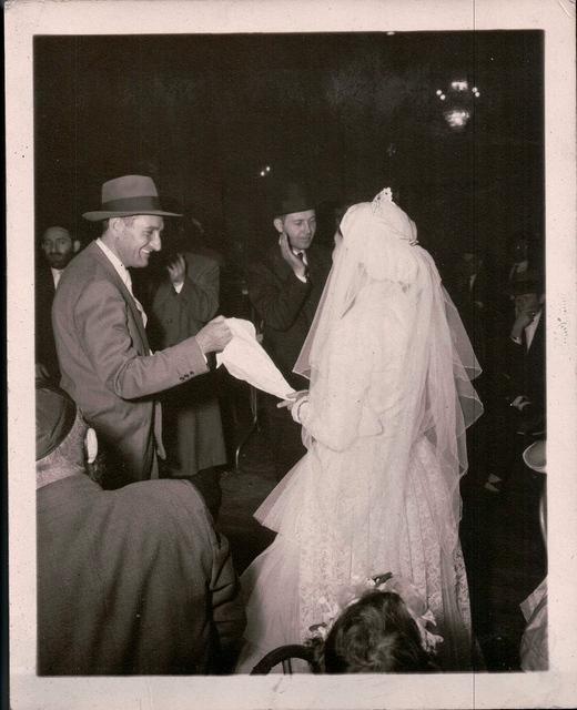 Wedding of Markus Weisz and Annie Rubin 1961