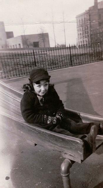 Florence Flo Weiss Rosof on slide 1946