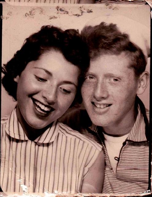 Edith Rivka and Joe Weiss, June 22, 1955