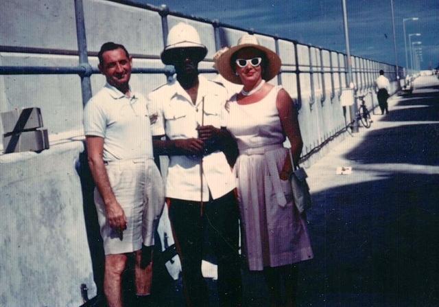 Markus and Annie Weiss on a cruise