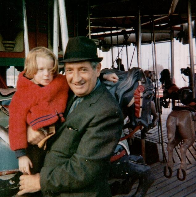 Markus Weisz holding Rivka Weiss Goldstein