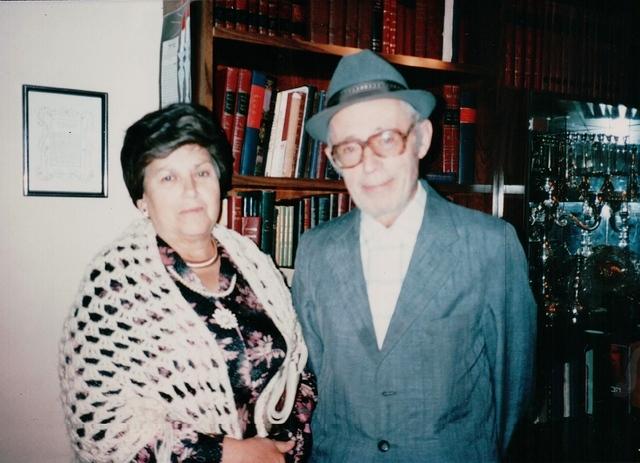 Avraham Bleier and Anushka Anna Weiss Bleier