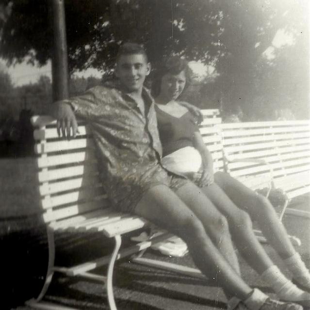 Barry Hochdorf and Rivka Edith Weiss, 1955