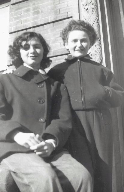 Rivka Edith Weiss and Phillis. Nov 1951