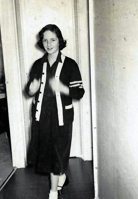 Flo Weiss Rosof, March 1954