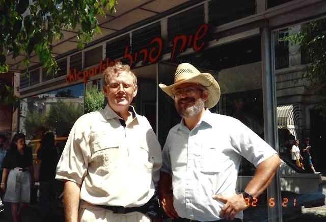 Joe Weiss with Cowboy Fudge, Hershel Arnow