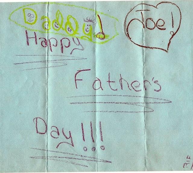 Joe Weiss - Fathers Day Card