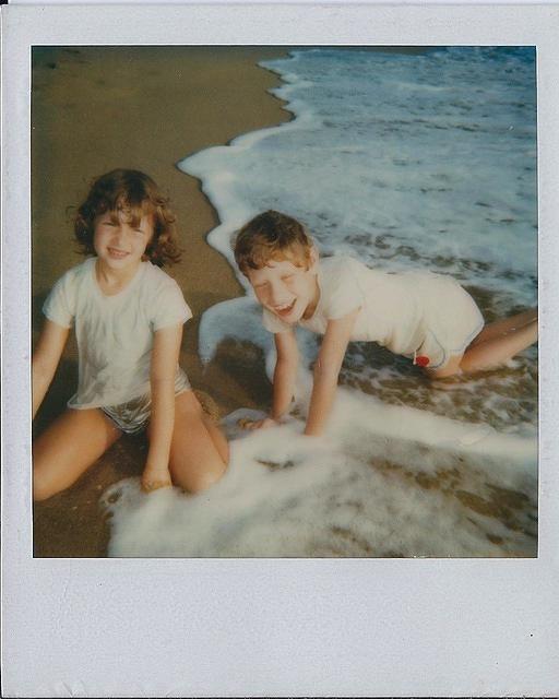 Yitzi and Naomi Weiss Cohn on beach in Boca Raton, FL